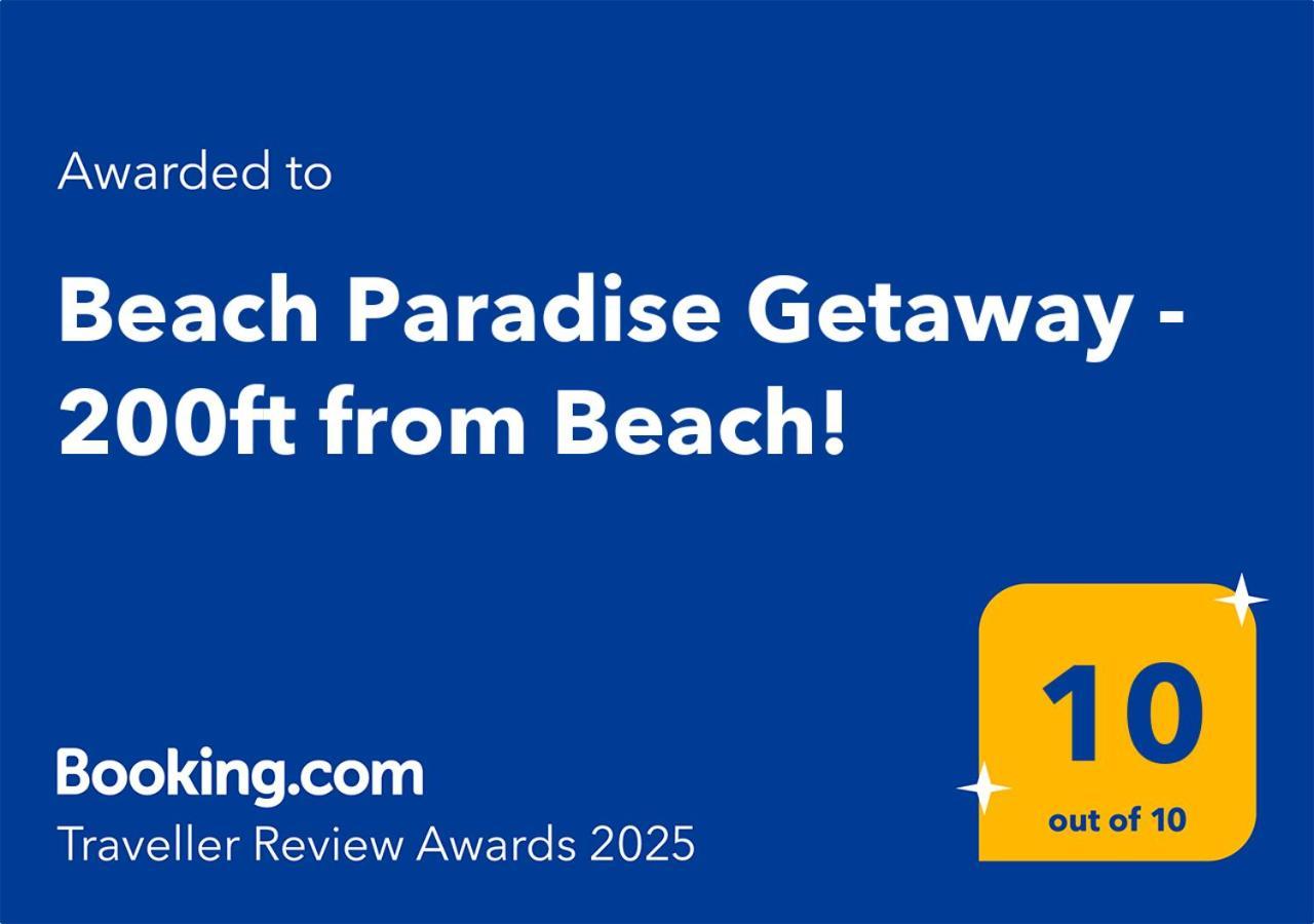 Beach Paradise Getaway - 200Ft From Beach! Sebastian Luaran gambar